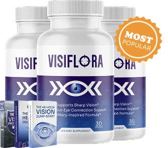 VisiFlora 3 bottles — 90-day supply